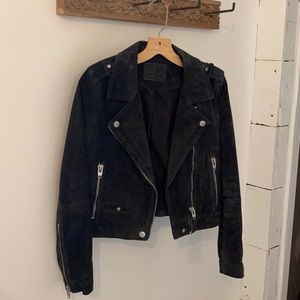 Blank NYC Suede Moto Jacket